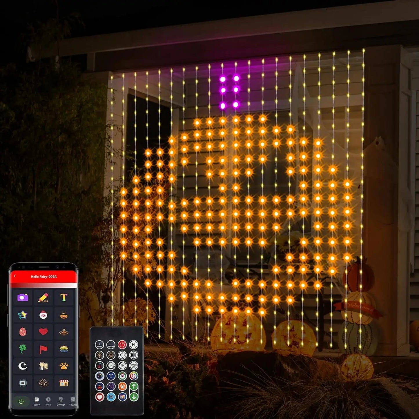 Smart Curtain Lights- With Bluetooth and Remote 2